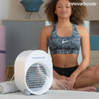 Mini Ultrasound Air Cooler-Humidifier with LED Koolizer InnovaGoods