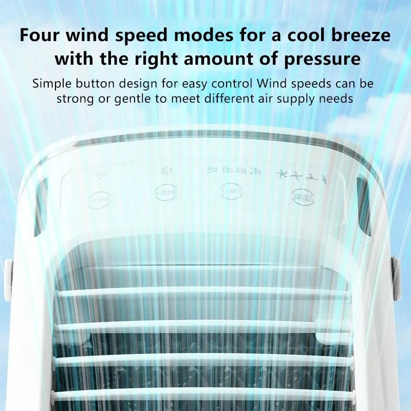 Spray Mini Portable Expandable Household Air Conditioner Desktop 600ml