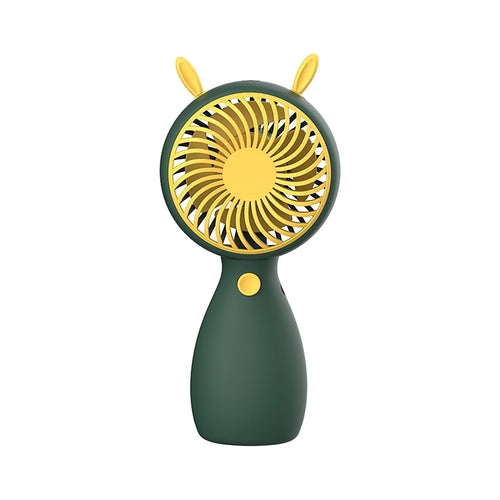 Portable Mini Fan USB Charging Handheld Cartoon Fan For Outdoor