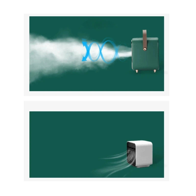 Car Air Cooler Fan Water Cooling Fan Portable Air Conditioner Mobile