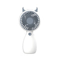 Portable Mini Fan USB Charging Handheld Cartoon Fan For Outdoor