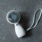 Portable Mini Fan USB Charging Handheld Cartoon Fan For Outdoor