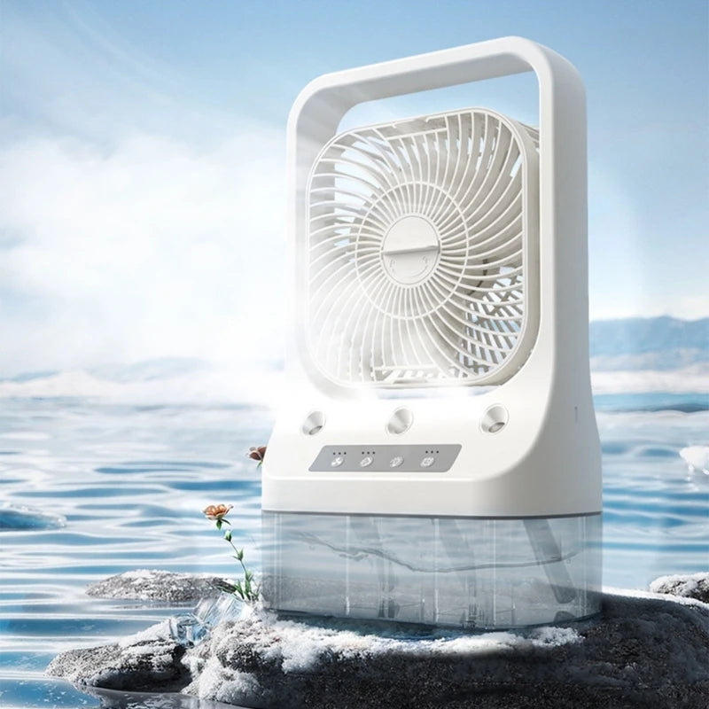 Portable Humidifier Fan Air Conditioners Household Cooling Fan For