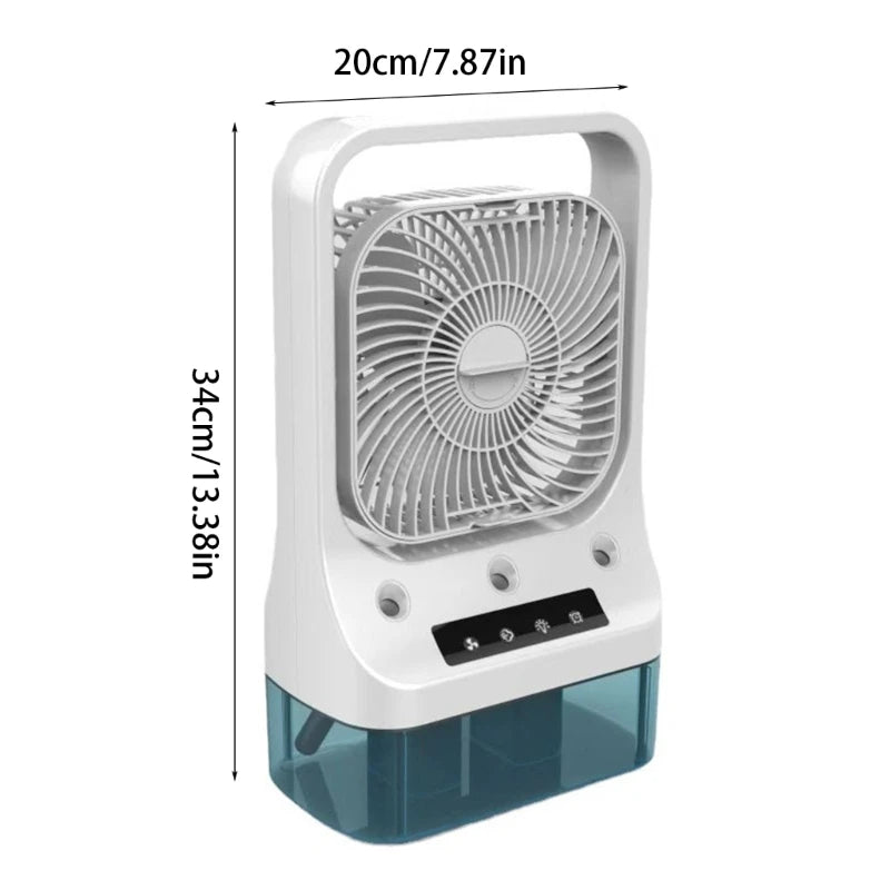 Portable Humidifier Fan Air Conditioners Household Cooling Fan For
