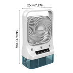 Portable Humidifier Fan Air Conditioners Household Cooling Fan For