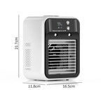 3000mAh Long Life Air Cooler Portable Office Desktop Air Conditioner