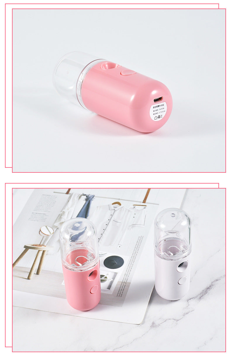 Portable Nano Spray Hydrating Face Apparatus Mist Sprayer