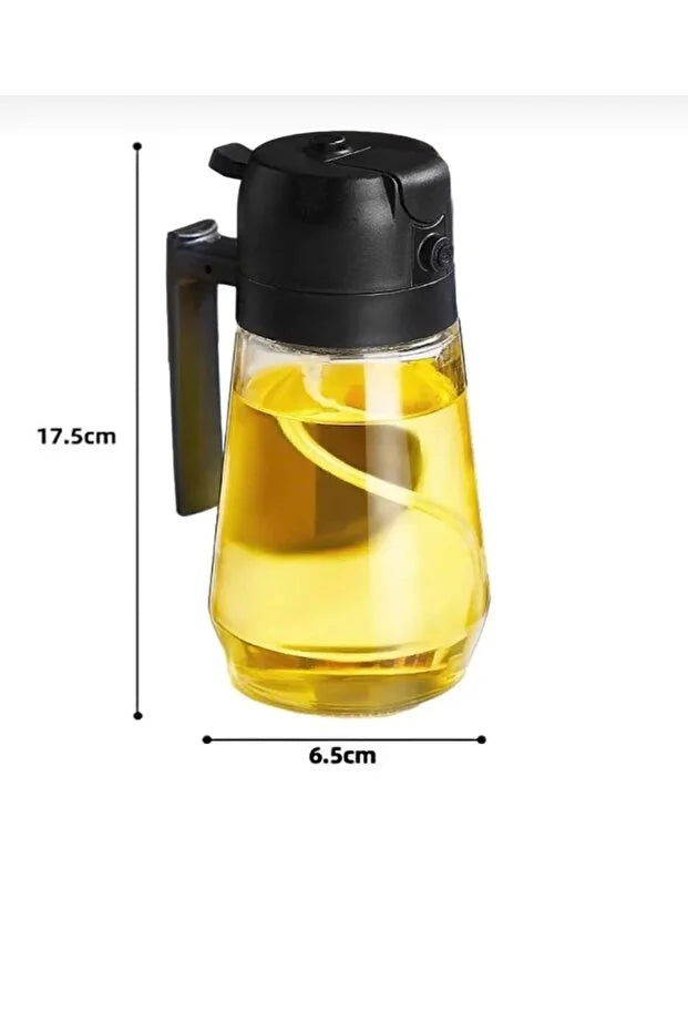 Glass Oil Spray Bottle Airfryer Oil Sprayer Kitchen Organizer and
